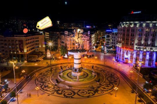 Bjanka Square Apartments Skopje Exteriér fotografie